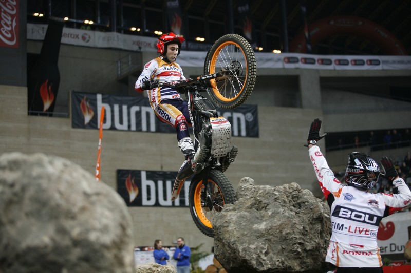 Toni Bou back in action in 2015 at Sheffield’s X-Trial