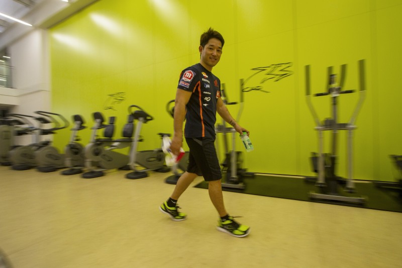Takahisa Fujinami on the final stretch to recovery