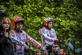 Takahisa Fujinami in the Czech Republic GP Trial, day1