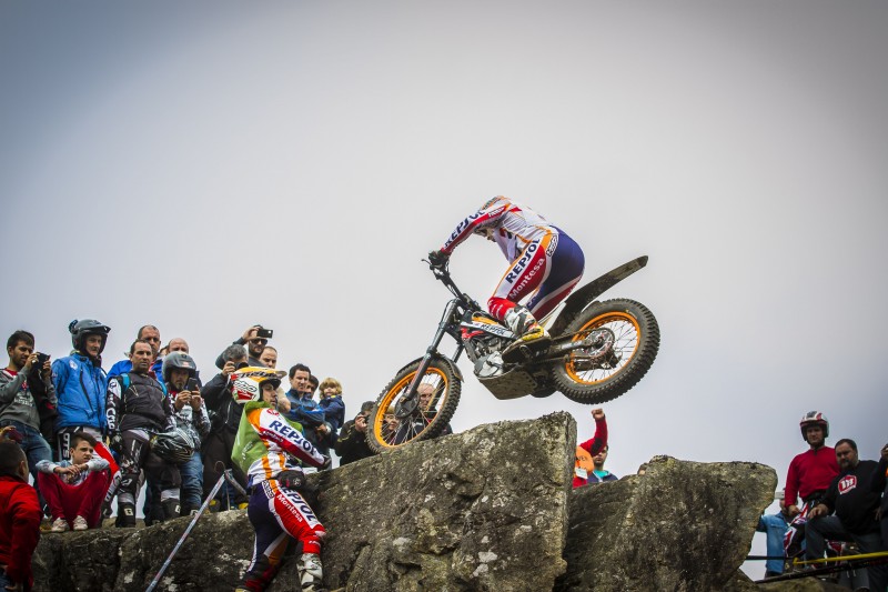 Toni Bou second on the opening day of the Spanish Trial GP