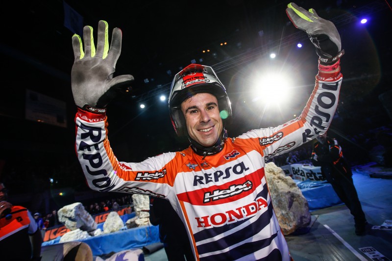 Toni Bou, injured, unable to compete at FIM X-Trial of Nations