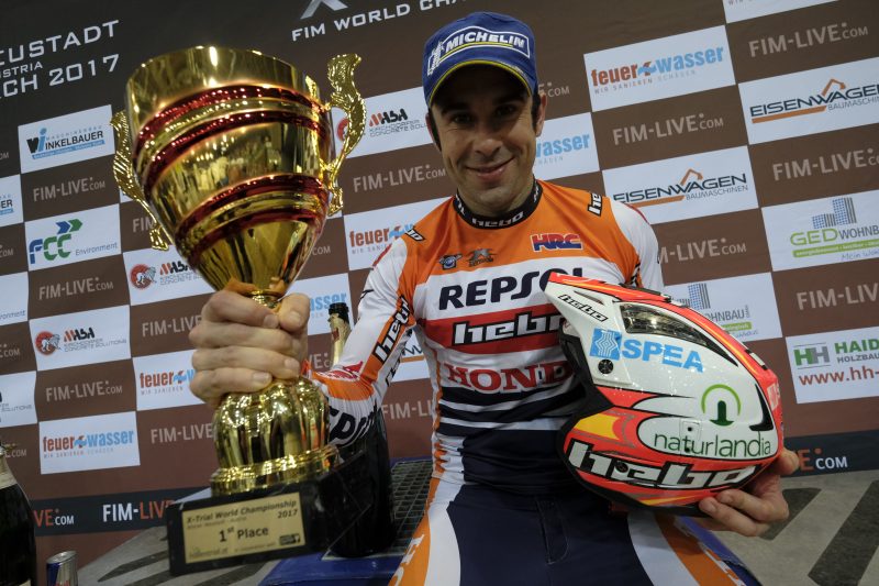 Victory number 50 for Toni Bou in the FIM X-Trial World Championship