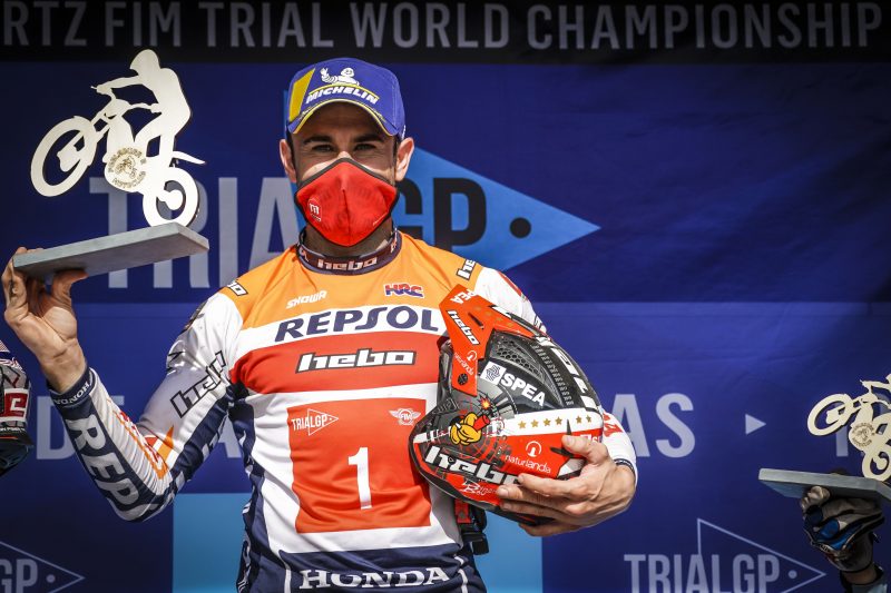 Toni Bou double win at the Spanish GP, lengthening the gap at the top of the TrialGP World Championship