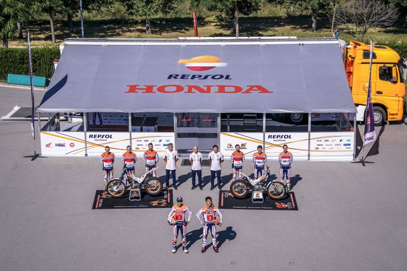 Repsol y Honda renuevan su alianza en el equipo de trial