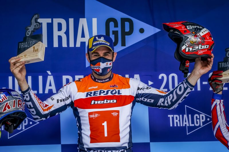 Closely-fought win for Toni Bou at Andorra TrialGP Day One