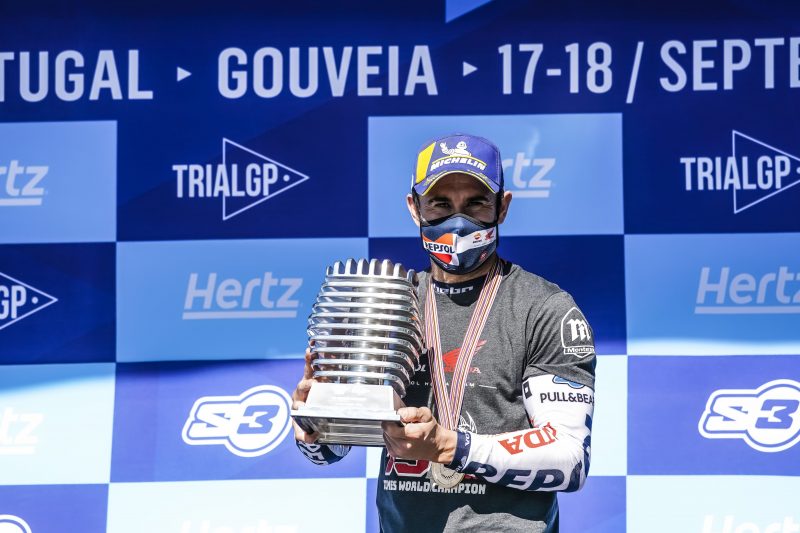 Toni Bou wins a 29th Trial World Championship title in Portugal