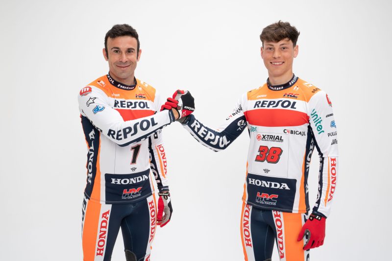 Round two of X-Trial World Championship, this Friday, with the full Repsol Honda Trial Team