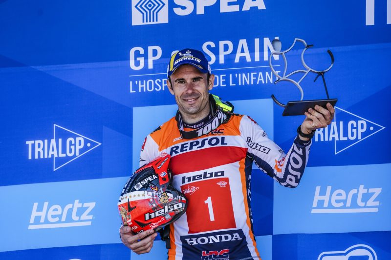 Second place for Toni Bou as the TrialGP World Championship kicks off in Spain