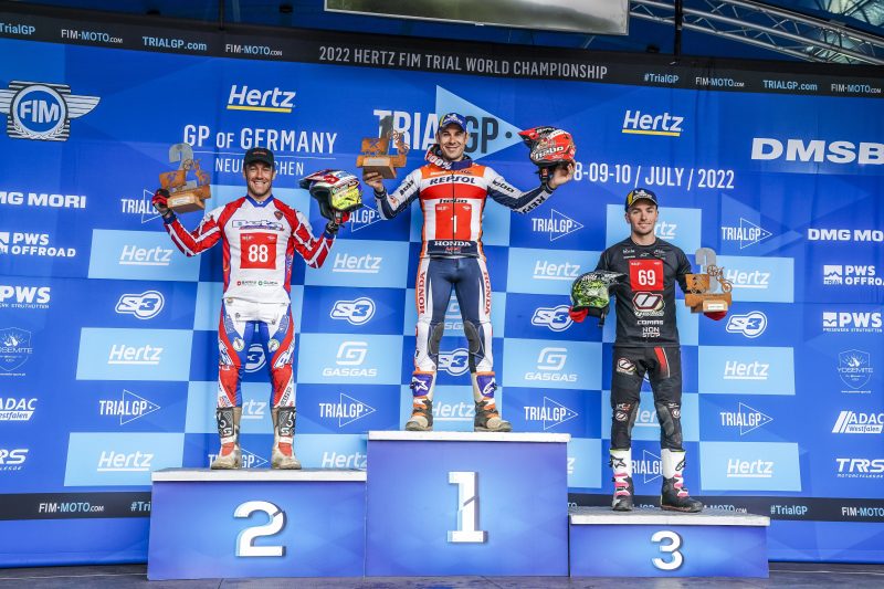 Twin wins in Germany as Toni Bou becomes undisputed world championship leader
