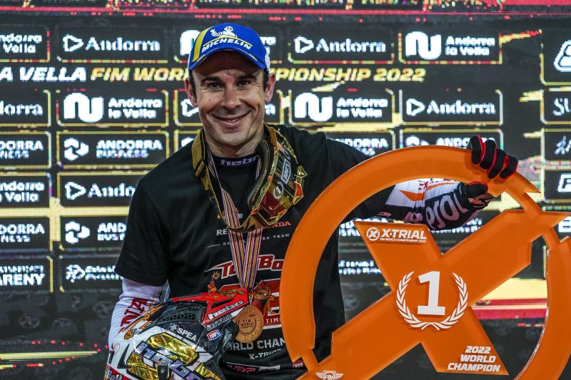 Toni Bou takes gold at the X-Trial of Andorra