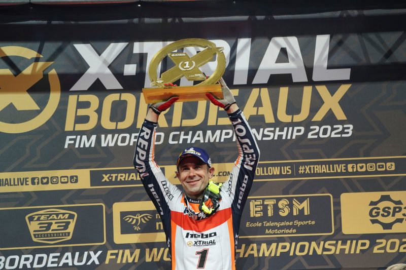 Toni Bou takes third victory of the season and Gabriel Marcelli finishes fifth in Bordeaux