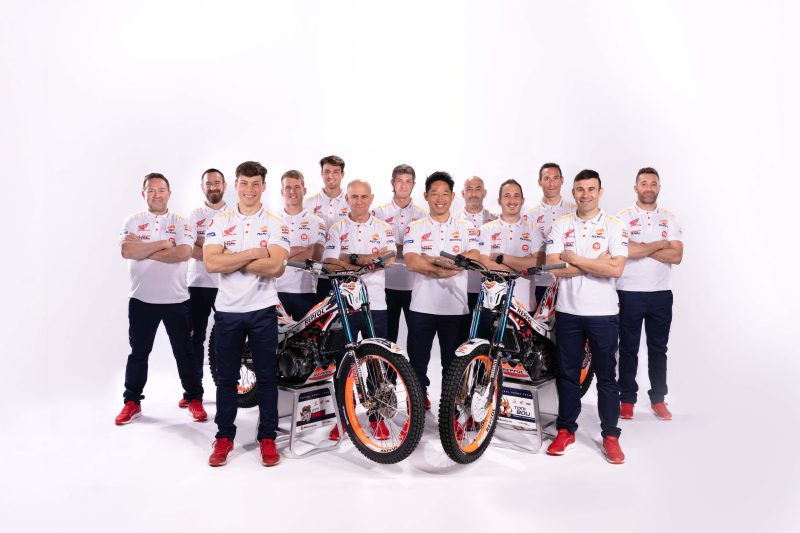 Los pilotos del Repsol Honda Trial Team, preparados para la primera cita de la temporada de TrialGP 