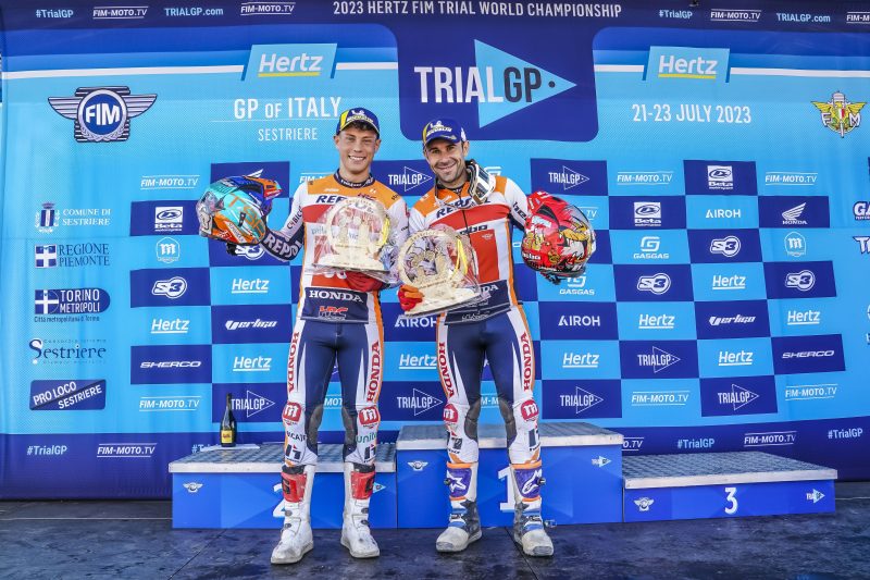 One-two for Repsol Honda Trial Team in Italy