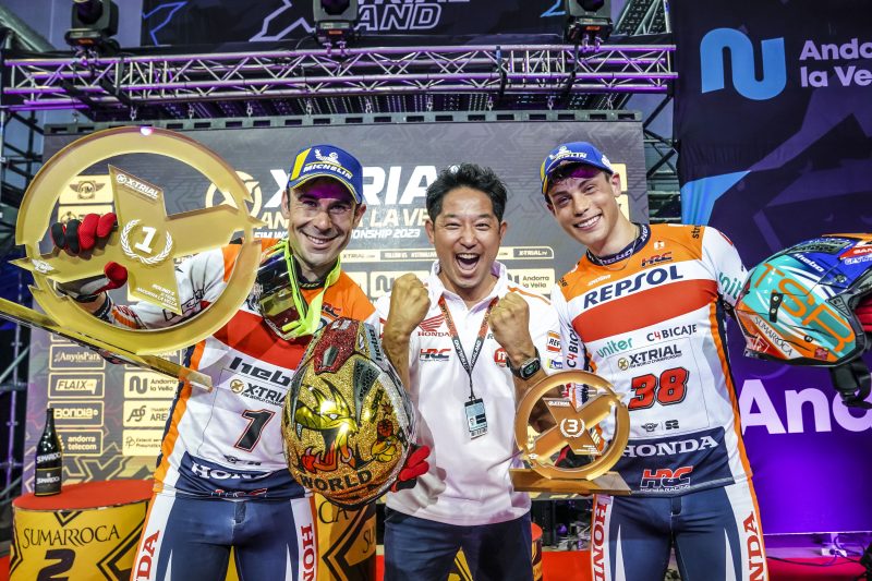 Takahisa Fujinami: “The goal for Toni Bou and Repsol Honda is for him to reach 40 years old with 40 titles”
