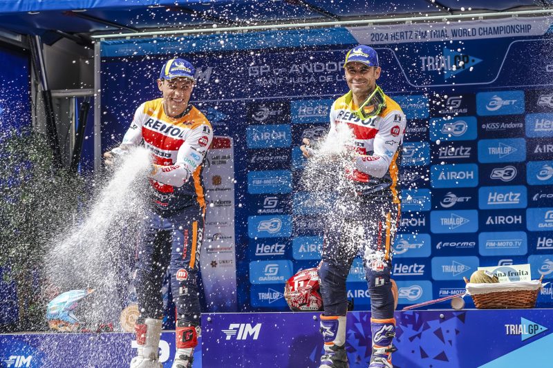 Repsol Honda Team earn one-two finish in Andorra