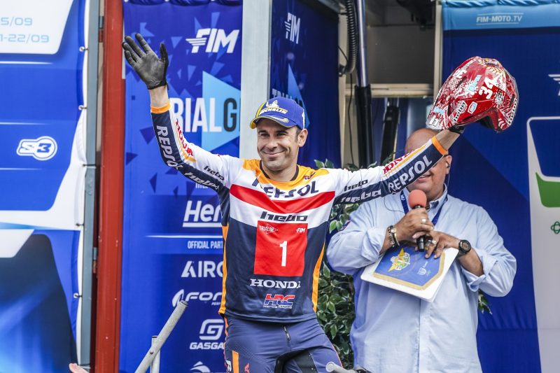 Bou second on last day in Italy