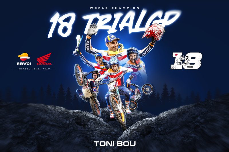 La leyenda continúa: Toni Bou, Campeón del Mundo de TrialGP 2024