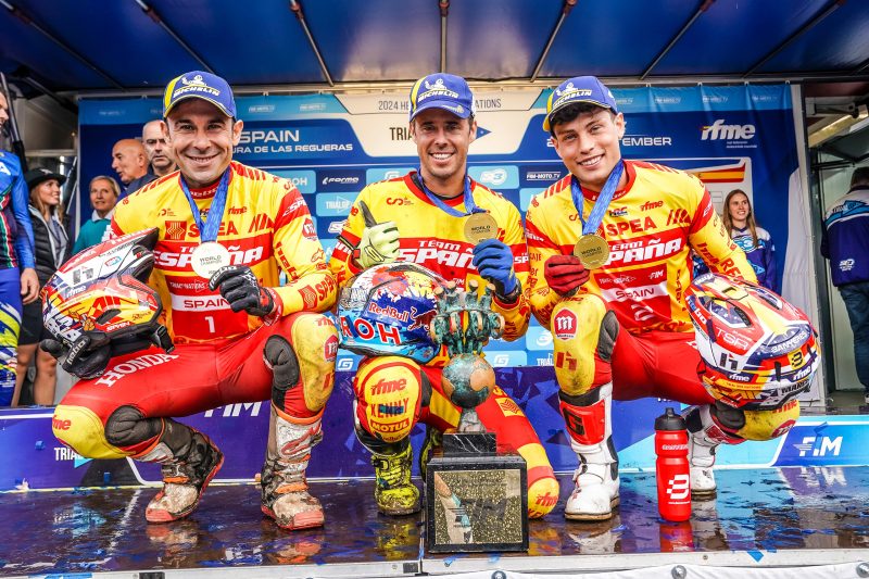 Toni Bou y Gabriel Marcelli suben a lo más alto en el Trial de las Naciones 2024