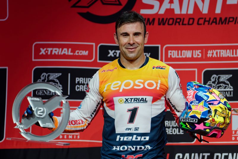 Bou maintains lead in X-Trial World Championship after second place finish
